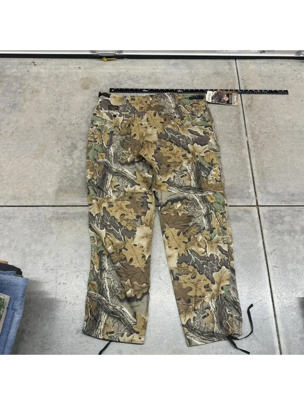 vintage realtree camo relaxed baggy fit cargo pants size 38 x 32